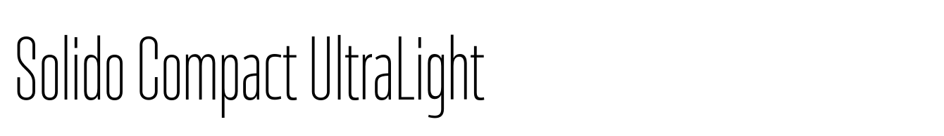 Solido Compact UltraLight